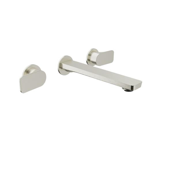 Baril - Petite B04 Trim only for for 2 handles wall-mounted lavatory faucet, drain not included
