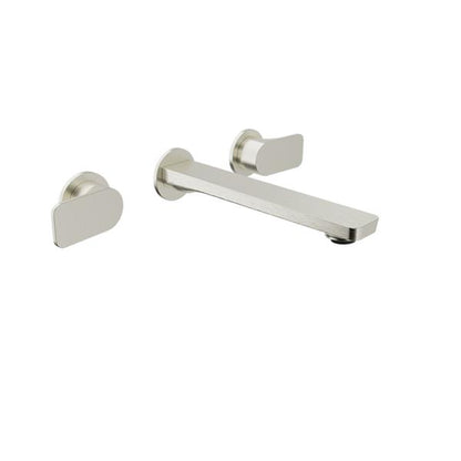 Baril - Petite B04 Trim only for for 2 handles wall-mounted lavatory faucet, drain not included