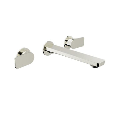 Baril - Petite B04 Trim only for for 2 handles wall-mounted lavatory faucet, drain not included