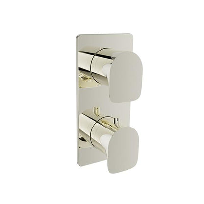 Baril - Petite B04 Trim only for thermostatic pressure-balanced shower control valve with 1-way diverter