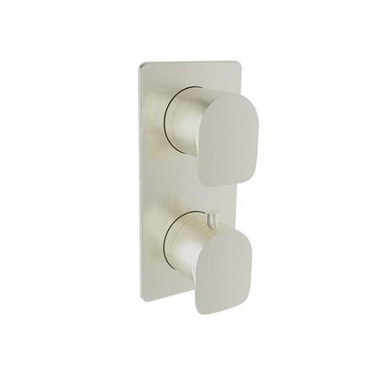 Baril - Petite B04 Trim only for thermostatic pressure-balanced shower control valve with 3-way diverter (shared port)