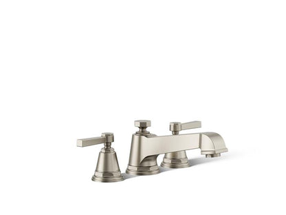 Kohler - Pinstripe Pure Deck-Mount Bath Faucet Trim With Lever Handles