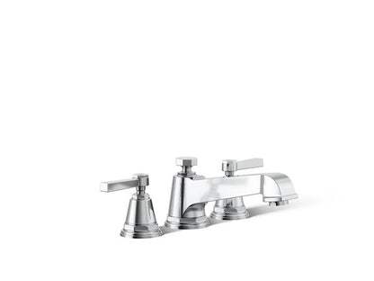 Kohler - Pinstripe Pure Deck-Mount Bath Faucet Trim With Lever Handles