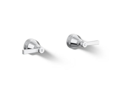 Kohler - Pinstripe Pure Deck-Mount Bath Faucet Handle Trim With Lever Design