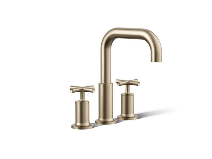 Kohler - Purist Deck-Mount Bath Faucet Trim With Cross Handles