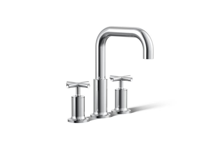 Kohler - Purist Deck-Mount Bath Faucet Trim With Cross Handles