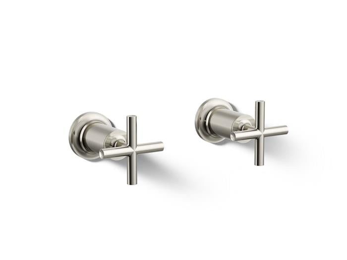 Kohler - Purist Deck- Or Wall-Mount Bath Faucet Handle Trim With Cross Design