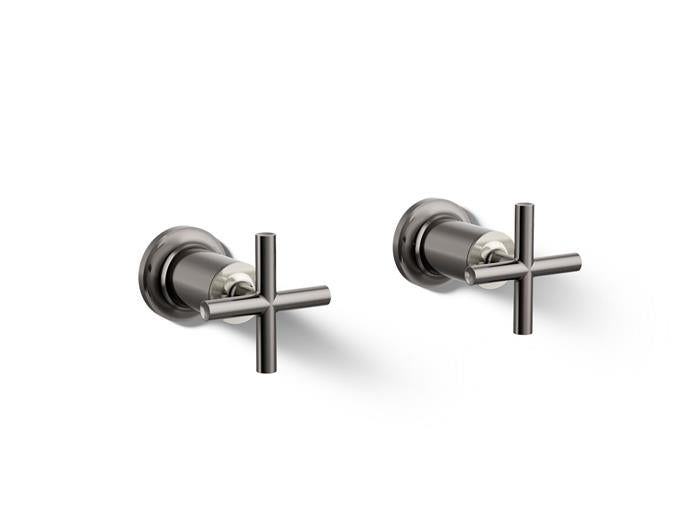 Kohler - Purist Deck- Or Wall-Mount Bath Faucet Handle Trim With Cross Design