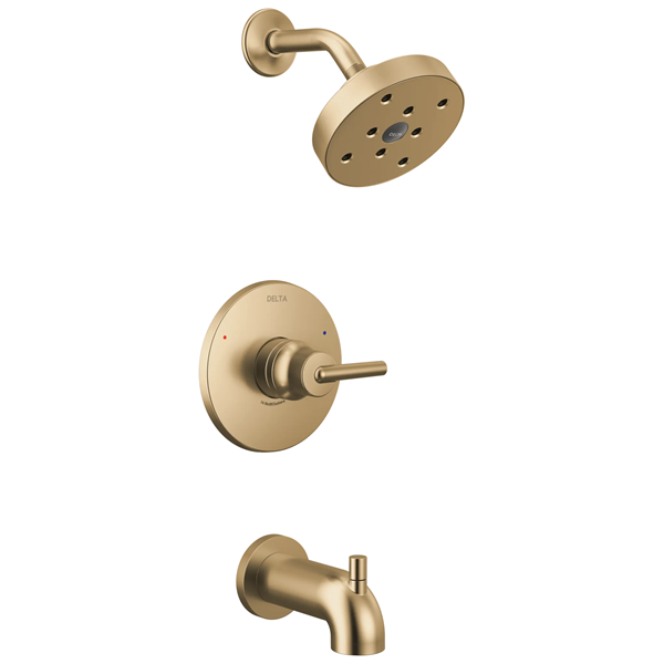 Delta - Trinsic Monitor 14 Series H2Okinetic Single Handle Tub & Shower Trim