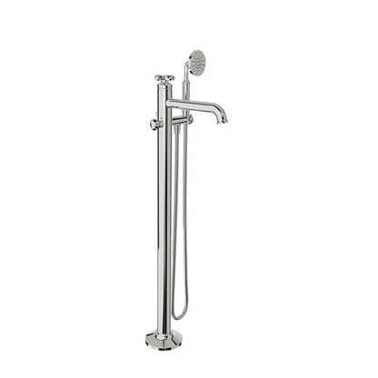 Baril - Beaumont B20 Trim only for floor-mounted tub filler with hand shower