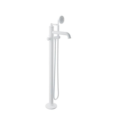 Baril - Beaumont B20 Trim only for floor-mounted tub filler with hand shower