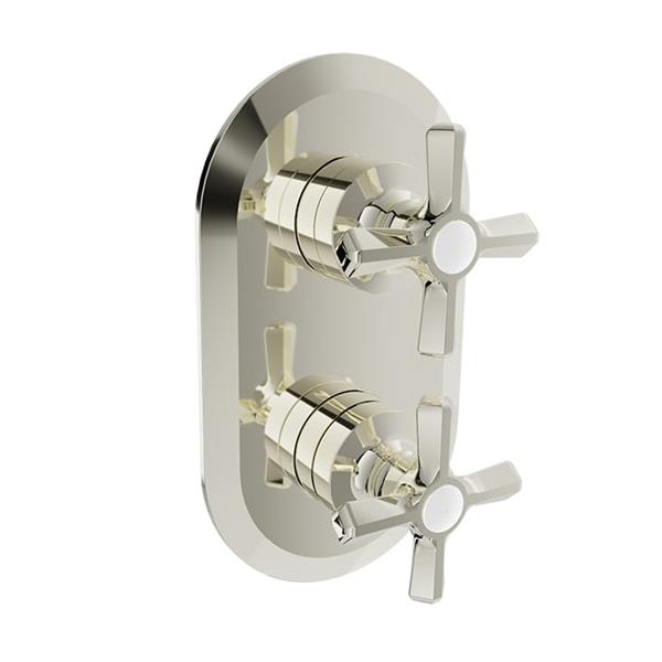 Baril - Beaumont B20 Trim only for thermostatic pressure-balanced shower control valve with 3-way diverter (shared port)