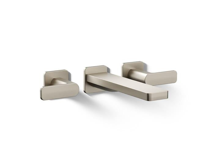 Kohler - Parallel 2H Wall-Mount Bath Faucet Trim, Lever Handle