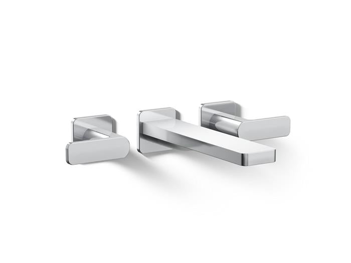 Kohler - Parallel 2H Wall-Mount Bath Faucet Trim, Lever Handle