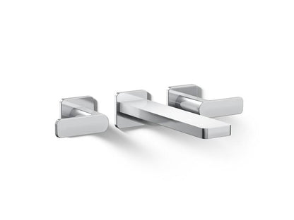 Kohler - Parallel 2H Wall-Mount Bath Faucet Trim, Lever Handle