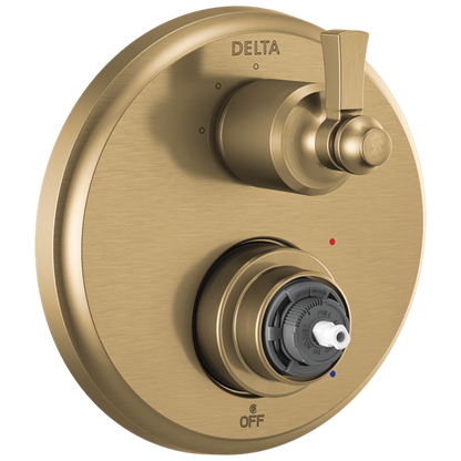 Delta - Dorval Traditional 2-Handle Monitor 14 Series Valve Trim With 3 Setting Diverter