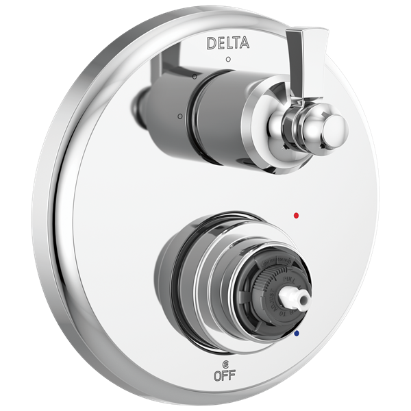 Delta - Dorval Traditional 2-Handle Monitor 14 Series Valve Trim With 3 Setting Diverter