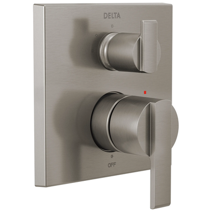 Delta - Ara Angular Modern Monitor 14 Series Valve Trim With 3-Setting Integrated Diverter