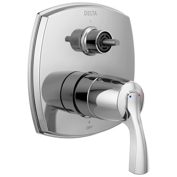 Delta - Stryke 14 Series Integrated Diverter Trim With Three Function Diverter Less Diverter Handle