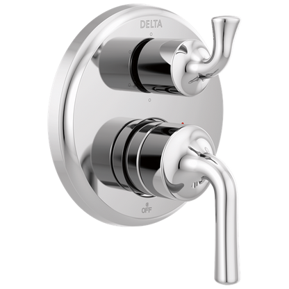 Delta - Kayra Two-Handle Monitor 14 Series Valve Trim With 6-Setting Integrated Diverter