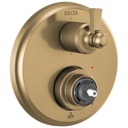 Delta - Dorval Traditional 2-Handle Monitor 14 Series Valve Trim With 6 Setting Diverter