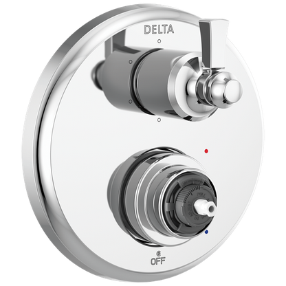 Delta - Dorval Traditional 2-Handle Monitor 14 Series Valve Trim With 6 Setting Diverter