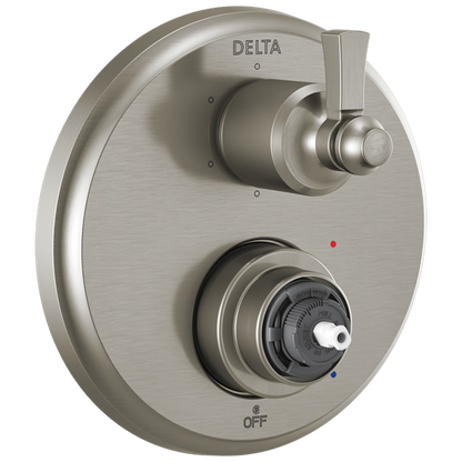 Delta - Dorval Traditional 2-Handle Monitor 14 Series Valve Trim With 6 Setting Diverter