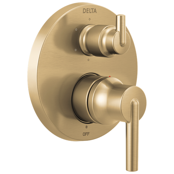 Delta - Trinsic Contemporary Monitor 14 Series Valve Trim With 6-Setting Integrated Diverter