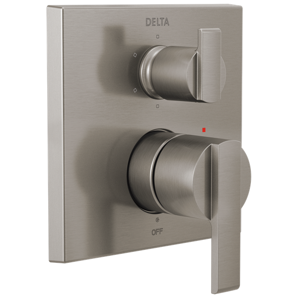 Delta - Ara Angular Modern Monitor 14 Series Valve Trim With 6-Setting Integrated Diverter