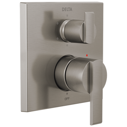 Delta - Ara Angular Modern Monitor 14 Series Valve Trim With 6-Setting Integrated Diverter
