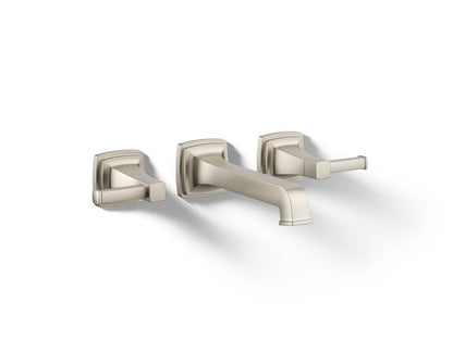 Kohler - Riff Widespread Wall Mount Bathroom Sink Faucet Trim, 1.2 Gpm