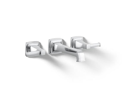 Kohler - Riff Widespread Wall Mount Bathroom Sink Faucet Trim, 1.2 Gpm