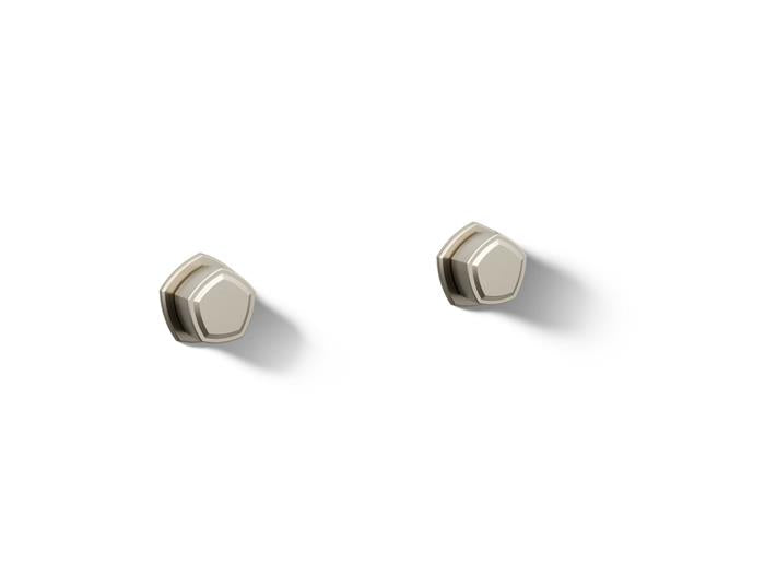 Kohler - Occasion Wall-Mount Bathroom Sink Faucet Knob Handle Trim, 1.2 Gpm
