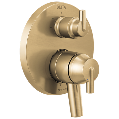 Delta - Trinsic Contemporary Two Handle Monitor 17 Series Valve Trim With 3-Setting Integrated Diverter