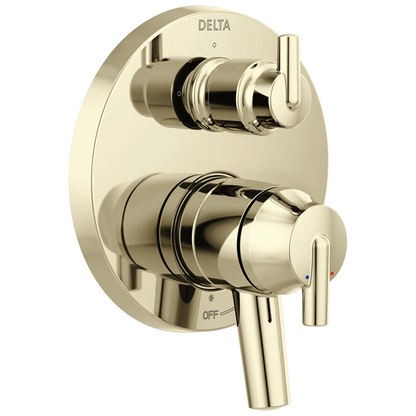 Delta - Trinsic Contemporary Two Handle Monitor 17 Series Valve Trim With 3-Setting Integrated Diverter