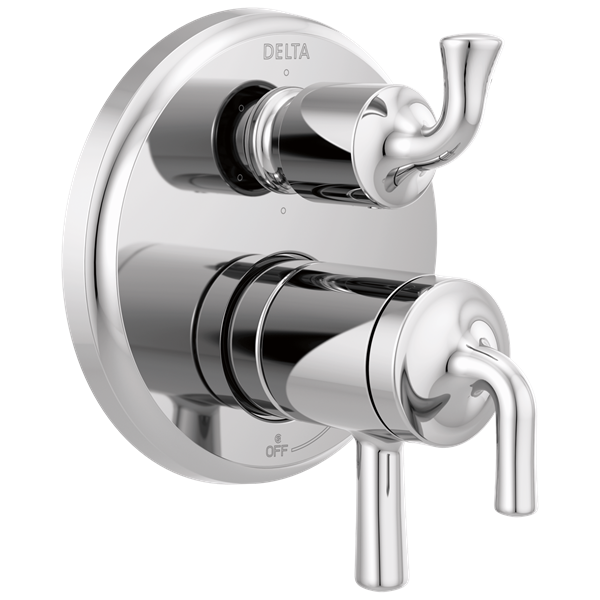 Delta - Kayra 2-Handle Monitor 17 Series Valve Trim With 3- Or 6- Setting Diverter