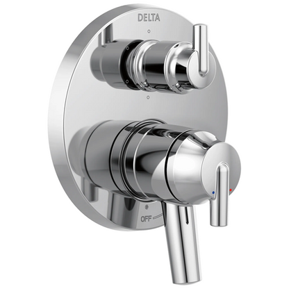 Delta - Trinsic Contemporary Two Handle Monitor 17 Series Valve Trim With 6-Setting Integrated Diverter
