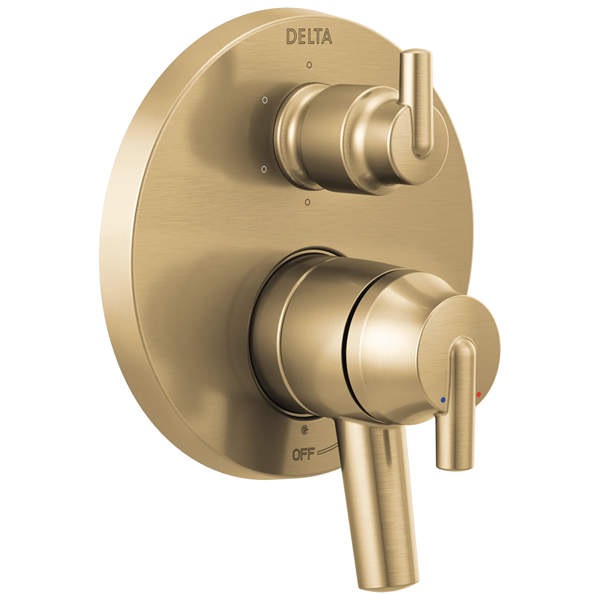 Delta - Trinsic Contemporary Two Handle Monitor 17 Series Valve Trim With 6-Setting Integrated Diverter