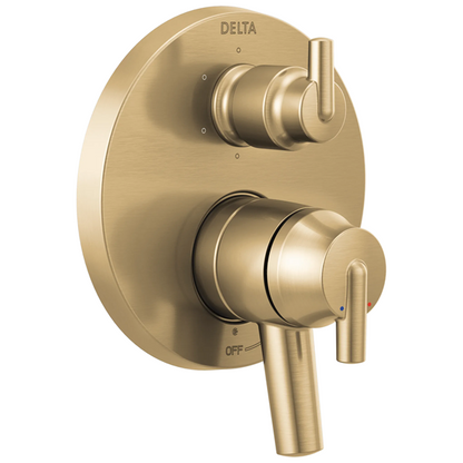 Delta - Trinsic Contemporary Two Handle Monitor 17 Series Valve Trim With 6-Setting Integrated Diverter