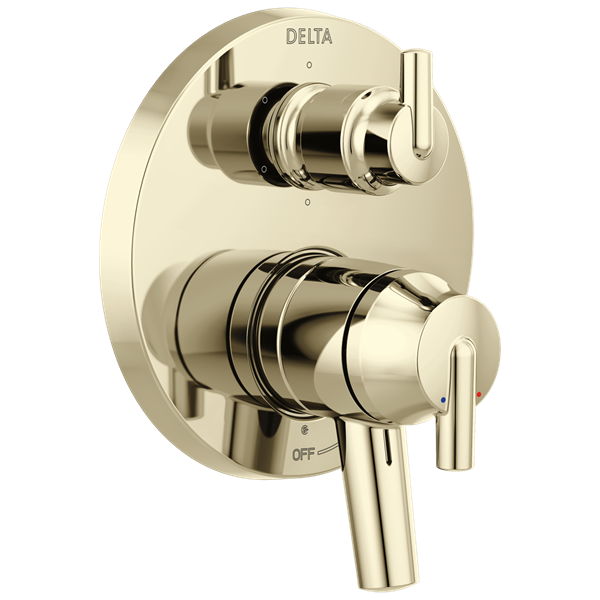 Delta - Trinsic Contemporary Two Handle Monitor 17 Series Valve Trim With 6-Setting Integrated Diverter