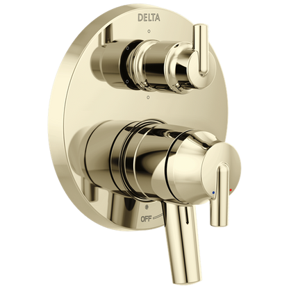Delta - Trinsic Contemporary Two Handle Monitor 17 Series Valve Trim With 6-Setting Integrated Diverter