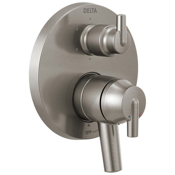 Delta - Trinsic Contemporary Two Handle Monitor 17 Series Valve Trim With 6-Setting Integrated Diverter