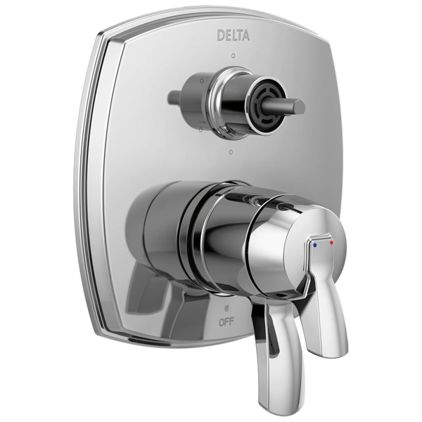 Delta - Stryke 17 Series Integrated Diverter Trim With Six Function Diverter Less Diverter Handle