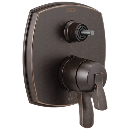 Delta - Stryke 17 Series Integrated Diverter Trim With Six Function Diverter Less Diverter Handle