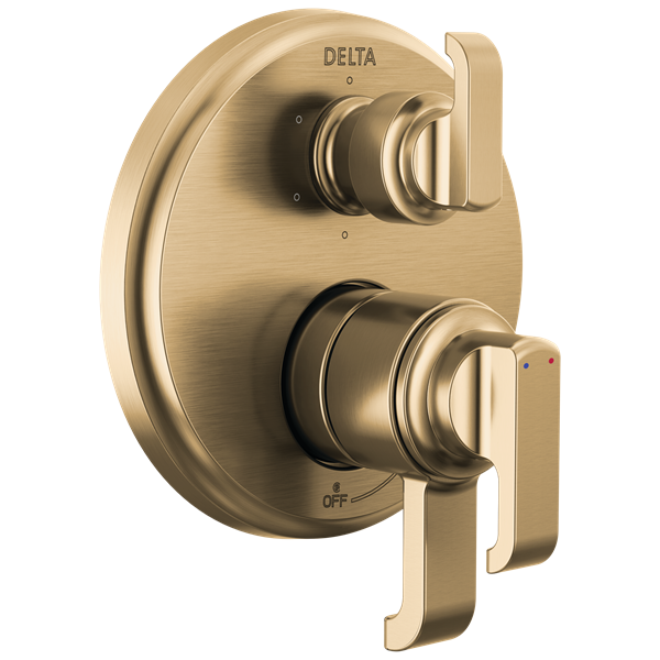 Delta - Tetra 17 Series Integrated Diverter Trim With 6-Setting