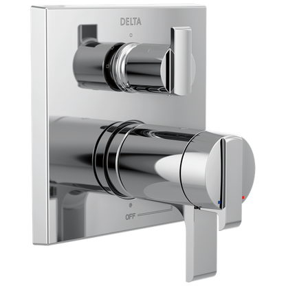 Delta - Ara Angular Modern Tempassure 17T Series Valve Trim With 3-Setting Integrated Diverter