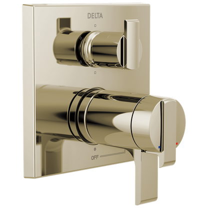 Delta - Ara Angular Modern Tempassure 17T Series Valve Trim With 6-Setting Integrated Diverter