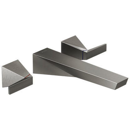 Delta - Trillian Two Handle Wall Mount Bathroom Faucet Trim