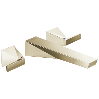 Delta - Trillian Two Handle Wall Mount Bathroom Faucet Trim