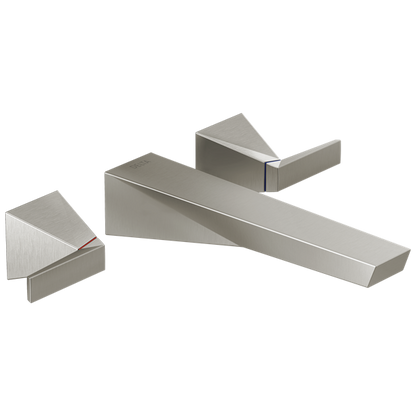 Delta - Trillian Two Handle Wall Mount Bathroom Faucet Trim